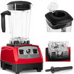 Blender mikser kielichowy z pokrywą 32000 obr./min 1500 W - czerwony w sklepie internetowym multishop.com.pl