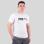 Koszulka Męska Puma T-Shirt Bawełniany Biały w sklepie internetowym darcet.pl