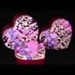 Pudełko serce duże 24x22x10cm różowe w sklepie internetowym Sklep Piękny Dom