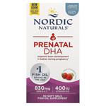 Nordic Naturals Prenatal DHA 830mg (Omega-3 z Witaminą D3 dla Kobiet w Ciąży) - 90 kaps - Truskawkowe w sklepie internetowym Sklep mass-zone.eu