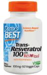 Doctor's Best Trans-Resveratrol z Resvinolem 100mg (Resweratrol) 60 kapsułek wegetariańskich w sklepie internetowym Sklep mass-zone.eu