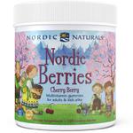 NORDIC NATURALS Nordic Berries Multivitamin (Multiwitamina dla Dzieci i Dorosłych Bez Glutenu) Wiśnia - Jagoda 120 żelek w sklepie internetowym Sklep mass-zone.eu