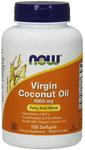 NOW FOODS Virgin Coconut Oil (Olej kokosowy MCT) 1000mg 120 Kapsułek w sklepie internetowym Sklep mass-zone.eu