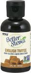 NOW FOODS Better Stevia Liquid Extract English Toffee (Ekstrakt ze Stewii w Płynie BIO) 59ml wegański w sklepie internetowym Sklep mass-zone.eu