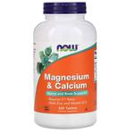 NOW FOODS Magnesium & Calcium with Zinc and Vitamin D3 (Nerwy, Mięśnie, Kości) 250 Tabletek w sklepie internetowym Sklep mass-zone.eu