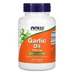 NOW FOODS Garlic Oil 1500mg (Olej z czosnku) 250 Softgels w sklepie internetowym Sklep mass-zone.eu