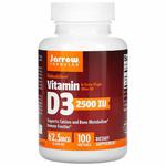 JARROW FORMULAS Vitamin D3 2500IU (Witamina D3) 100 Kapsułek żelowych w sklepie internetowym Sklep mass-zone.eu