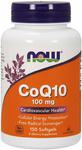 NOW FOODS CoQ10 with Vitamin E 100mg (Koenzym Q10, Witamina E) 150 Kapsułek żelowych w sklepie internetowym Sklep mass-zone.eu