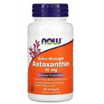 NOW FOODS Astaxanthin Extra Strength 10mg (Astaksantyna) 60 Kapsułek żelowych w sklepie internetowym Sklep mass-zone.eu