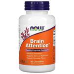 NOW FOODS Brain Attention (Mózg, Funkcje Poznawcze) 60 Tabletek do żucia w sklepie internetowym Sklep mass-zone.eu