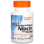 Doctor's Best Time-Release Niacin with niaXtend (Niacyna, Zdrowie komórkowe) 120 Tabletek w sklepie internetowym Sklep mass-zone.eu