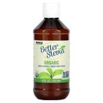 NOW FOODS Better Stevia Liquid Extract Organic (Ekstrakt ze Stewii w Płynie BIO) 237ml wegański w sklepie internetowym Sklep mass-zone.eu