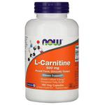 NOW FOODS L-Carnitine 500mg (L-Karnityna) 180 Kapsułek wegetariańskich w sklepie internetowym Sklep mass-zone.eu