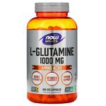 NOW SPORTS L-Glutamine Double Strength 1000mg (L-Glutamina) 240 Kapsułek wegańskich w sklepie internetowym Sklep mass-zone.eu