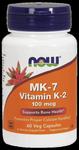 NOW FOODS MK7 Vitamin K2 (MK7 Witamina K2) 100mcg - 60 Kapsułek wegańskich w sklepie internetowym Sklep mass-zone.eu