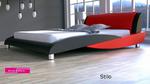 Łóżko tapicerowane Stilo 200x220 - tkanina w sklepie internetowym Estilo