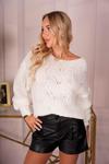 Sweter Kasila White w sklepie internetowym de-Bra.pl