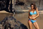 Kostium kąpielowy Yasmine Bright Cyjan M-493 (4) w sklepie internetowym de-Bra.pl