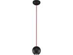 Lampa sufitowa BUBBLE BLACK-RED I zwis 35W GU10 Nowodvorski 6146 w sklepie internetowym el-mar.sklep.pl