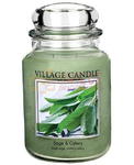 Village Candle Sage & Celery Duża Świeca w sklepie internetowym Świece Zapachowe 
