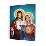 Serce Jezusa i Serce Maryi, obraz na płótnie w sklepie internetowym wiernibogu.pl