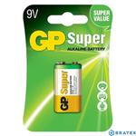 1 x bateria alkaliczna GP Super Alkaline 6LR61/9V w sklepie internetowym Bratex.org