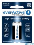 1 x bateria alkaliczna everActive Pro 6LR61 / 6LF22 9V (blister) w sklepie internetowym Bratex.org