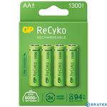 4 x akumulatorki R6/AA GP ReCyko+ 1300 Series 1300mAh w sklepie internetowym Bratex.org