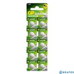 10 x bateria alkaliczna mini GP 189 / G10 / LR54 w sklepie internetowym Bratex.org