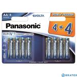 8x Bateria AA / LR6 Panasonic Evolta (blister) w sklepie internetowym Bratex.org