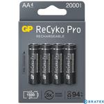 4 x akumulatorki AA / R6 GP ReCyko black Pro Ni-MH 2000mAh w sklepie internetowym Bratex.org