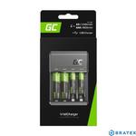 Ładowarka Green Cell GC VitalCharger + 2x akumulatorki AAA / HR03 800mAh +2 akumulatorki AA / R6 2000mah w sklepie internetowym Bratex.org