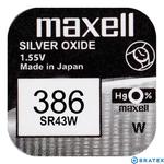 bateria srebrowa mini Maxell 386 / SR43W / SR43 w sklepie internetowym Bratex.org