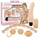 ZESTAW ZABAWEK EROTYCZNYCH NATURE SKIN LOVERS KIT w sklepie internetowym Love and desire