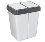 Kosz na śmieci do segregacji odpadów 50 l ECOBIN Kosz ecobin 2 x 25 l w sklepie internetowym esilver.com.pl