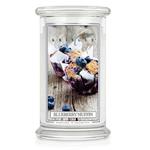 Duża świeca Blueberry Mufin Kringle Candle w sklepie internetowym Aromatowo.pl