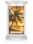 Duża świeca Pineapple Sunset Kringle Candle w sklepie internetowym Aromatowo.pl