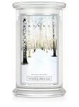 Duża świeca White Woods Kringle Candle w sklepie internetowym Aromatowo.pl