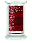 Duża świeca Frosted Mahogany Kringle Candle w sklepie internetowym Aromatowo.pl