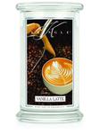 Duża świeca Vanilla Latte Kringle Candle w sklepie internetowym Aromatowo.pl