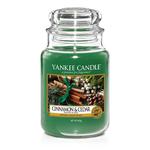 Duża świeca Cinnamon & Cedar Yankee Candle w sklepie internetowym Aromatowo.pl