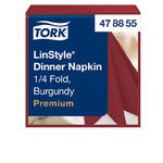 Tork LinStyle® - Serwetki obiadowe, premium - Bordowe w sklepie internetowym Higiena.NET