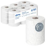 Kimberly-Clark Kleenex® Ultra Slimroll - Ręczniki papierowe w roli, 2 -warstwy, białe, 6 rolek - 100 m w sklepie internetowym Higiena.NET