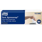 Tork Xpressnap® - Serwetki dyspenserowe, 2-warstwowe, advanced - Białe w sklepie internetowym Higiena.NET