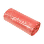 Aglo3 - Worki na śmieci aluminiowe, czerwone, ekstra mocne, folia LDPE, 50 sztuk - 35 l w sklepie internetowym Higiena.NET