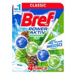 Bref Power Aktiv - Kostka toaletowa z zawieszką, 50 g - Sosnowy las w sklepie internetowym Higiena.NET