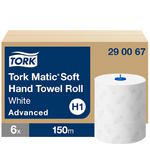 Tork Matic® - Ręcznik w roli, miękki, biały - 150 m w sklepie internetowym Higiena.NET