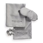 Satynowy Zestaw do spania Silver - Revolution Beauty The Beauty Sleep Satin Set w sklepie internetowym Dbajozdrowie