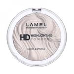 LAMEL Insta Puder rozświetlający do twarzy HD Highlihting Glow&Sparkle nr 401 w sklepie internetowym Dbajozdrowie