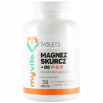 Magnez Skurcz + Witamina B6 P-5-P, Tabletki, MyVita, 250 tabletek w sklepie internetowym Dbajozdrowie